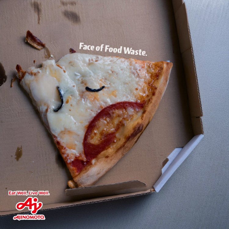 El rostro del desperdicio de alimentos. Comer Bien, Vivir Bien. AJINOMOTO.